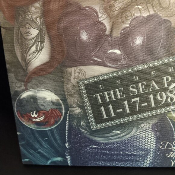 Mermaid Mug Shot Canvas Wall Art NEW - Picture 5 of 5